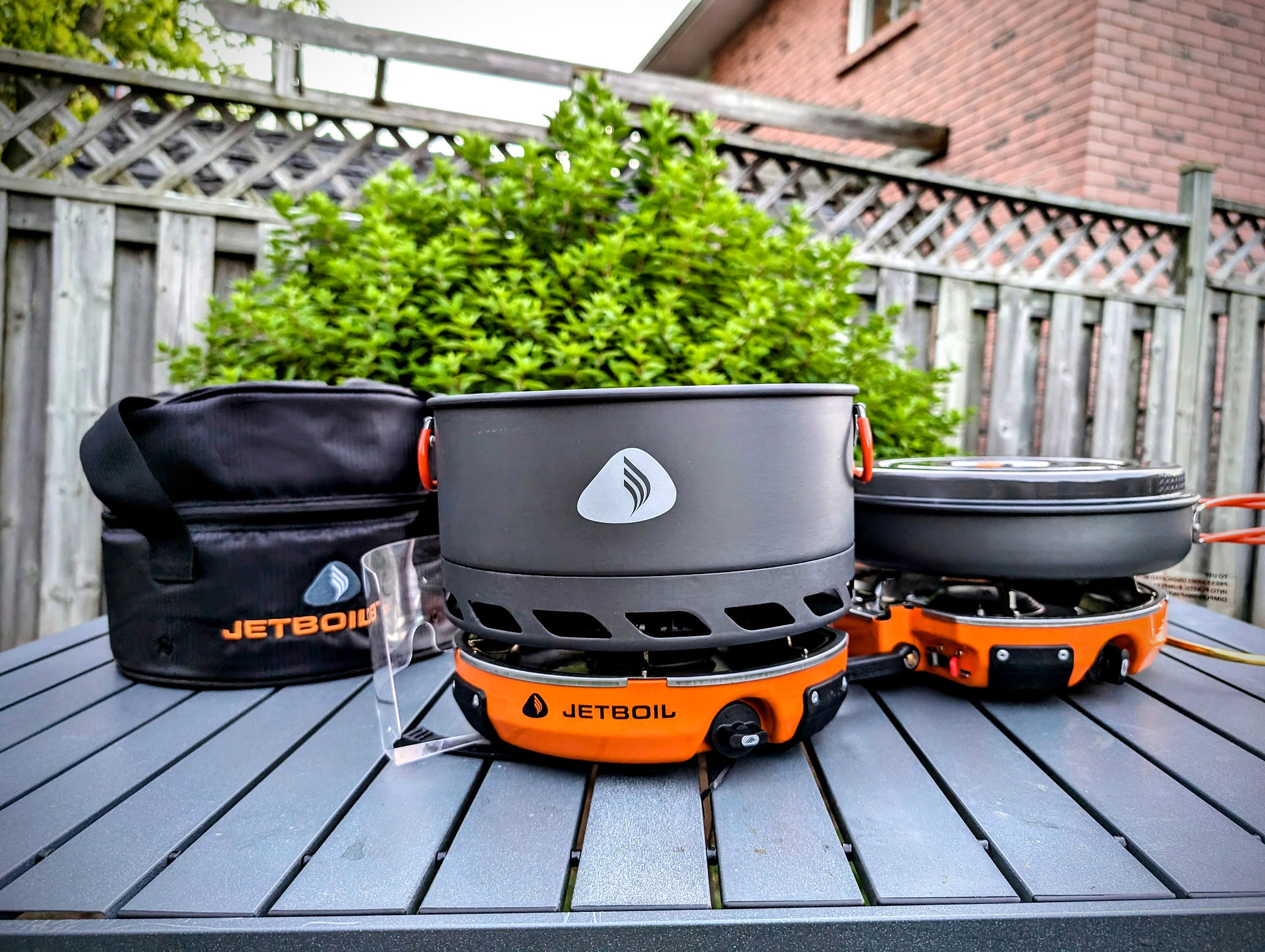 Jetboil Basecamp Genesis on display