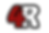 4R sticker logo