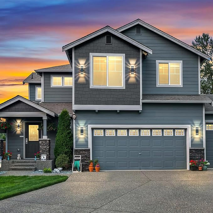 Thumbnail: CELAVY Outdoor Wall Lights Mains Powered Outside Up Down Lights, IP65 Waterproof