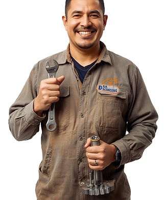 imagen de mecanico de 40 años, latino, s
