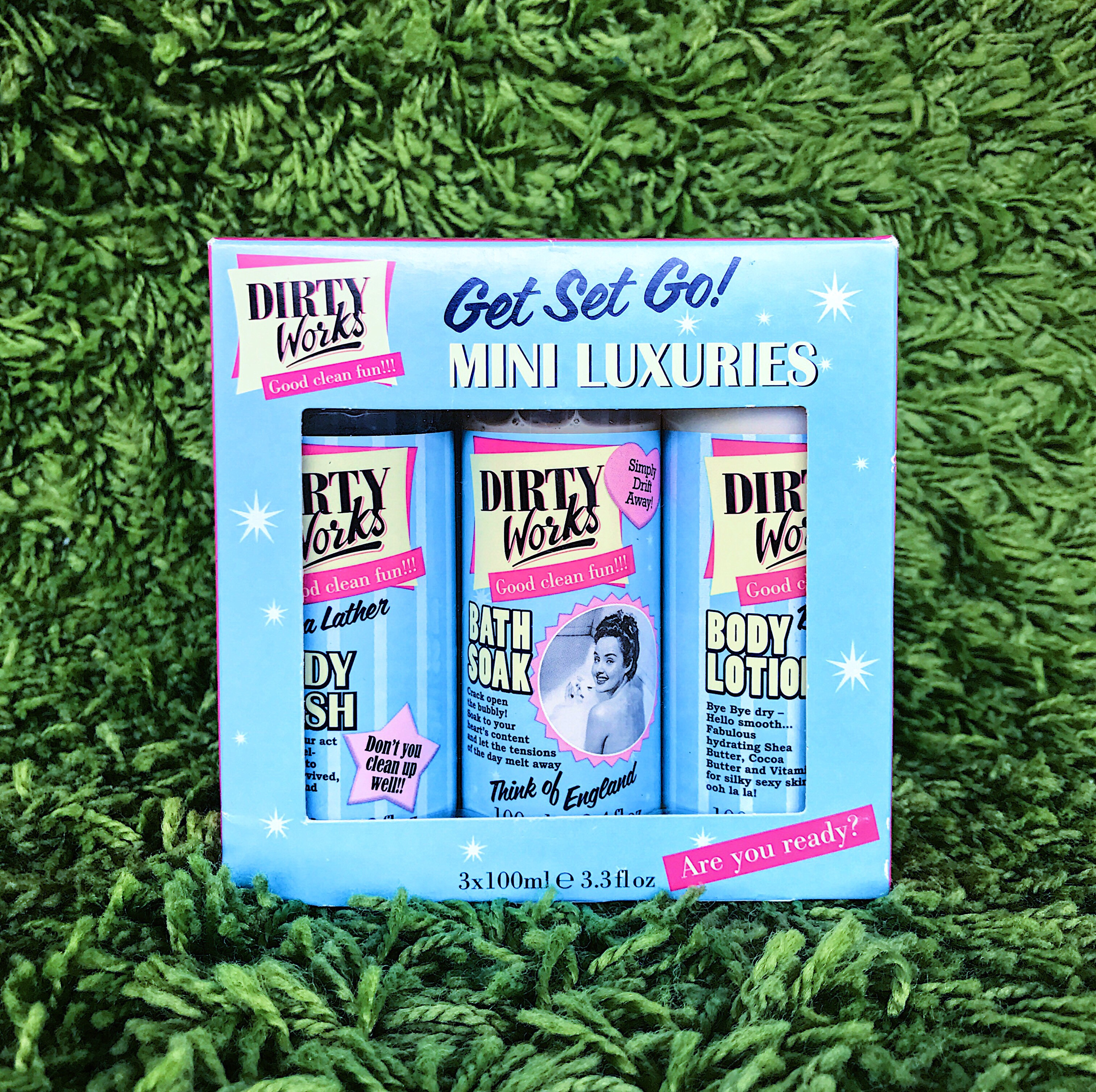 DIRTY WORKS Get Set Go! MINI LUXURIES