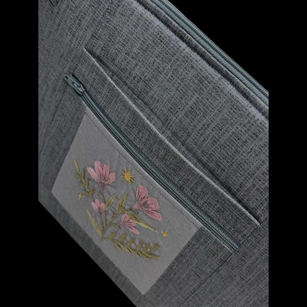 Thumbnail: Tranquility in Starlight Lotus Crossbody