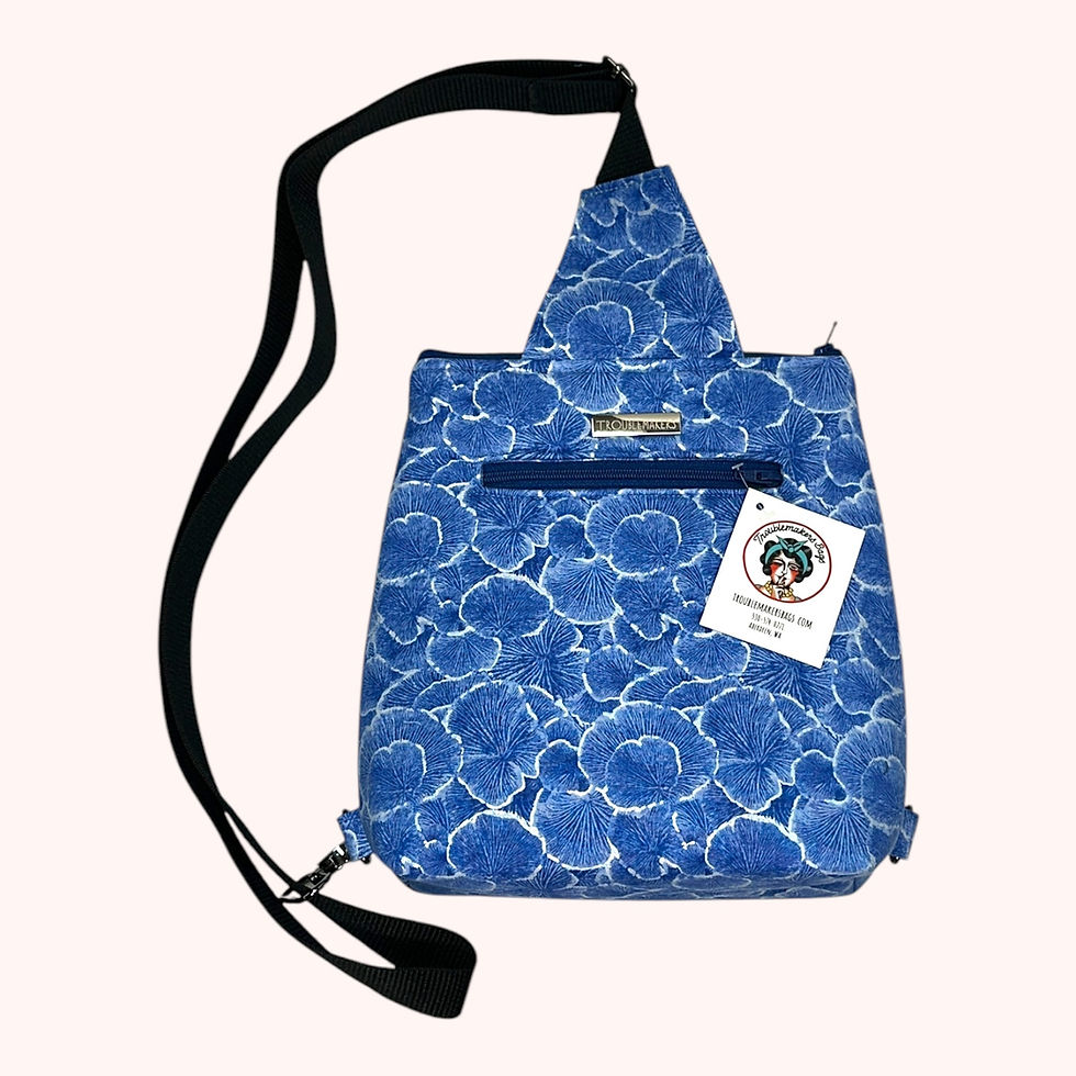 Thumbnail: Cornflower Ginkgo Glow  Let It Go Sling Bag