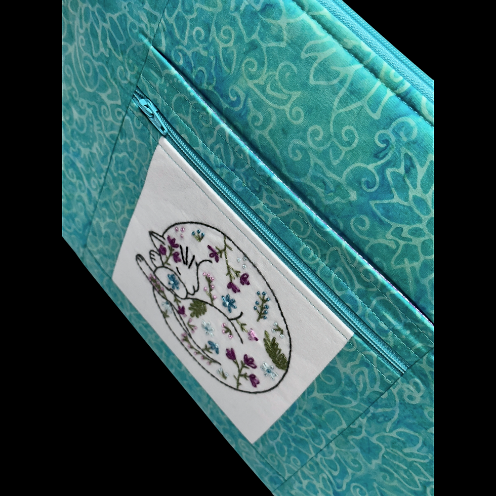 Thumbnail: Peaceful Sleeper Lotus Crossbody