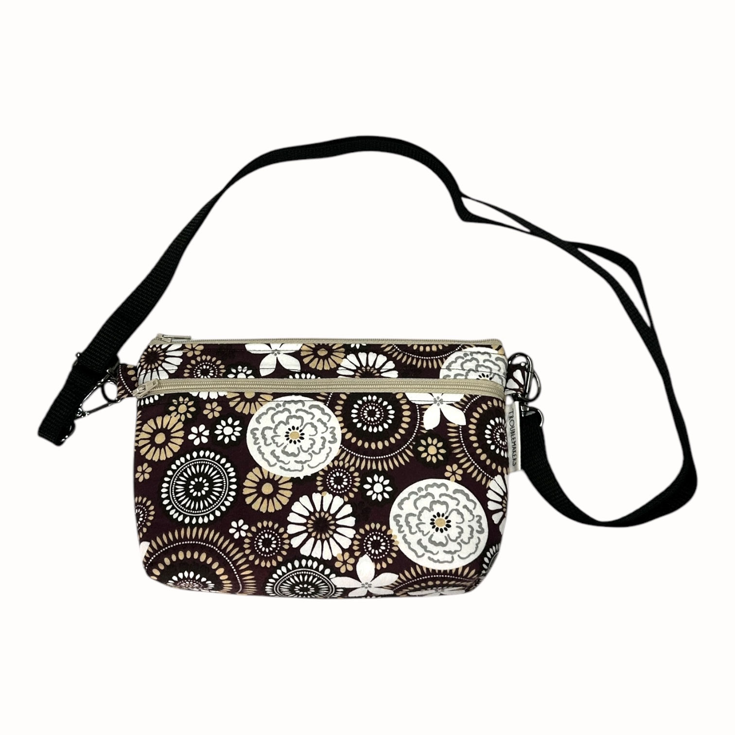 Coffee and Cream Rambler Crossbody Bag