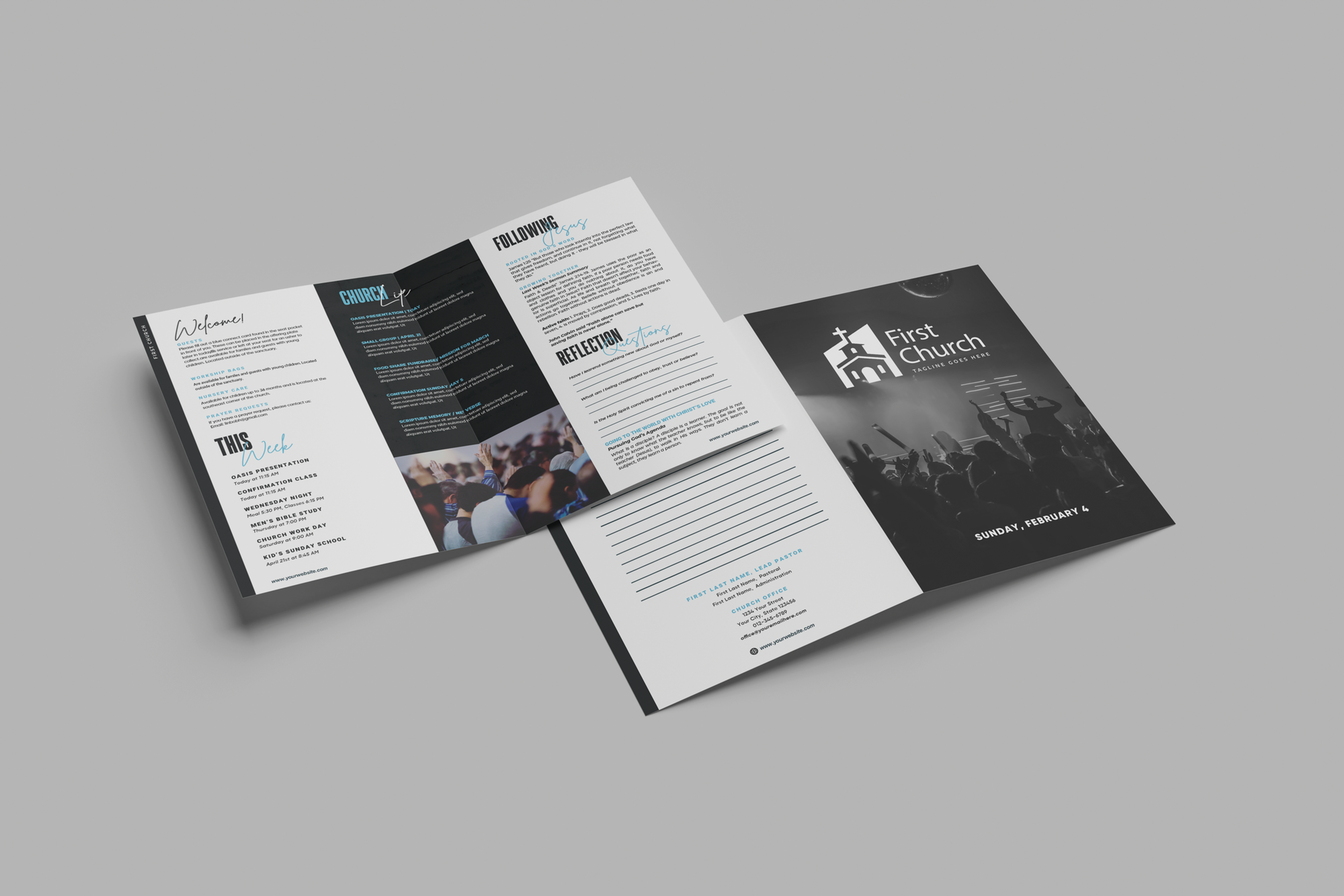 Modern Bulletin - Editable Template