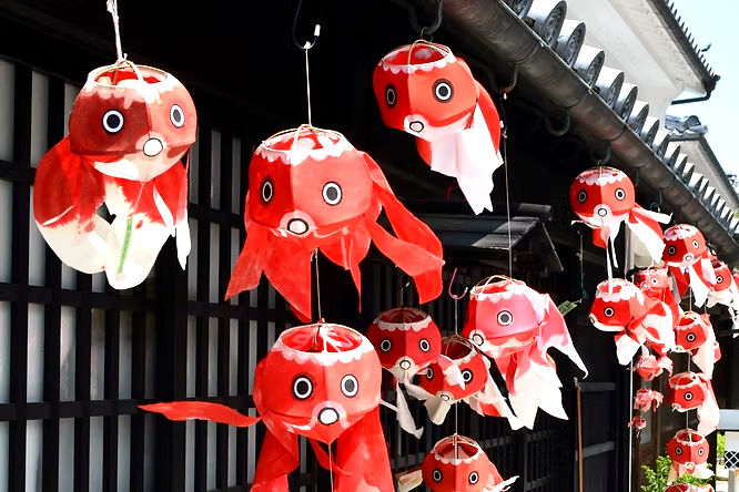 金魚ちょうちん祭り