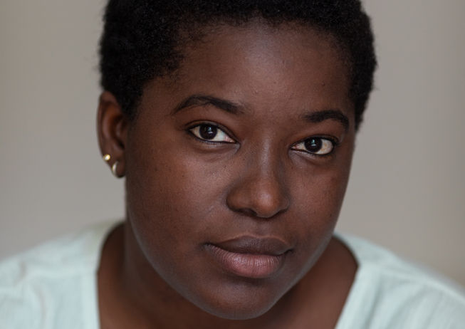 black African woman beauty portrait actors headshot Berlin Germany