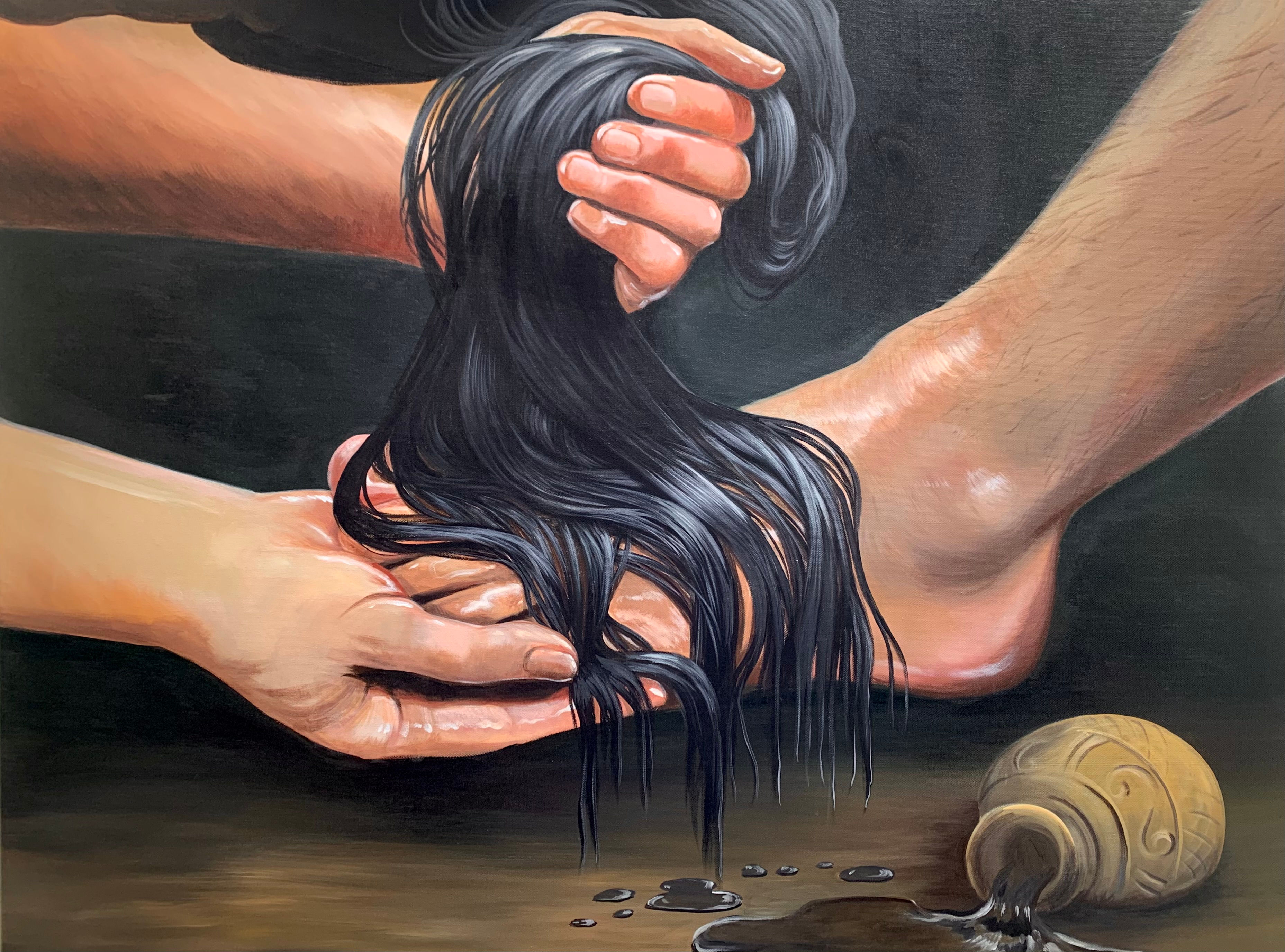 "Alabaster Jar" | Luster Print