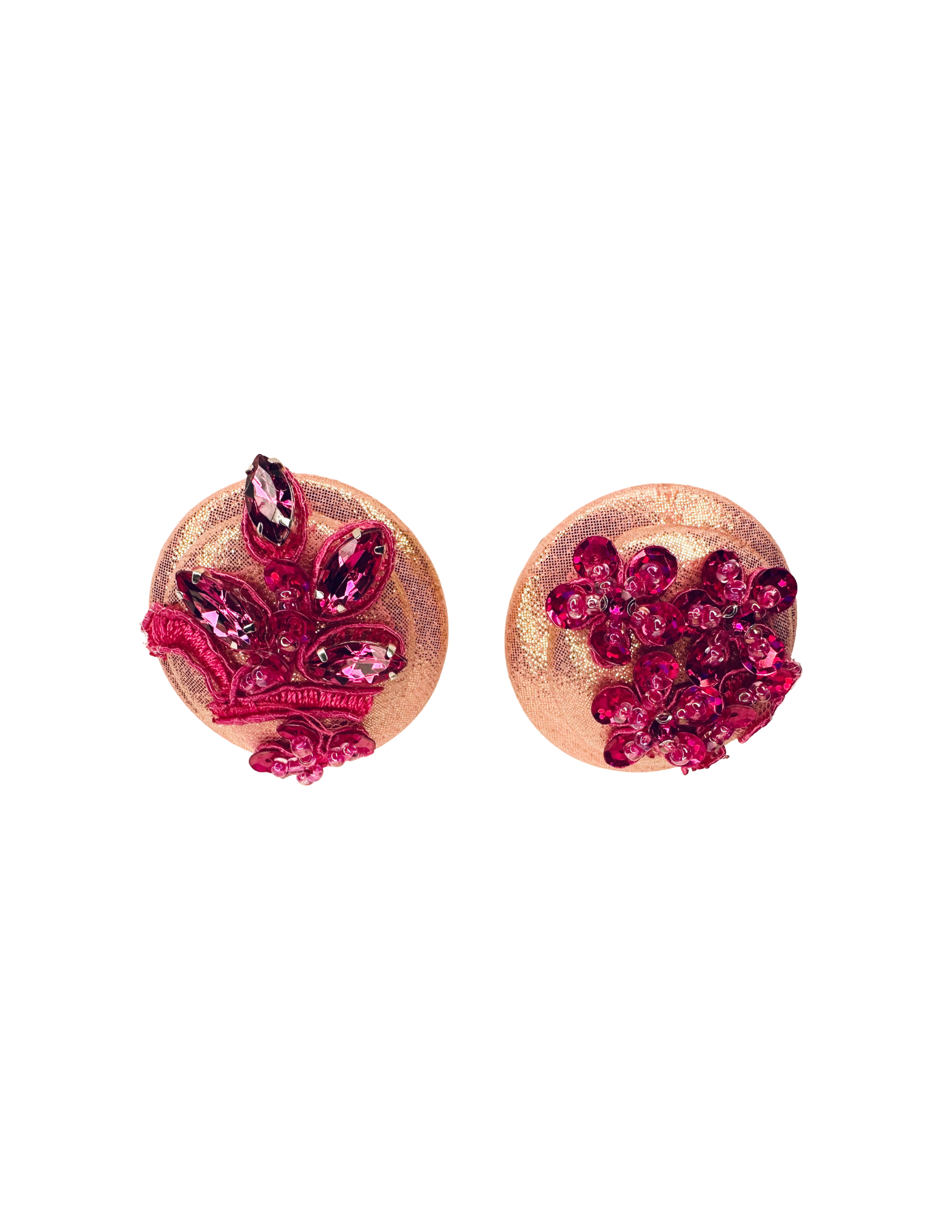 Luxury Pink Girl Fran Studs