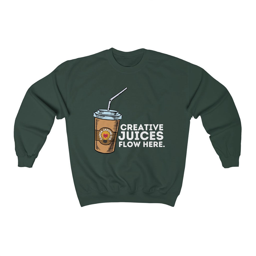 Thumbnail: Creative Juices Unisex Heavy Blend™ Crewneck Sweatshirt