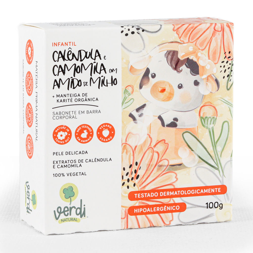 Sabonete Corporal Infantil Pele Delicada