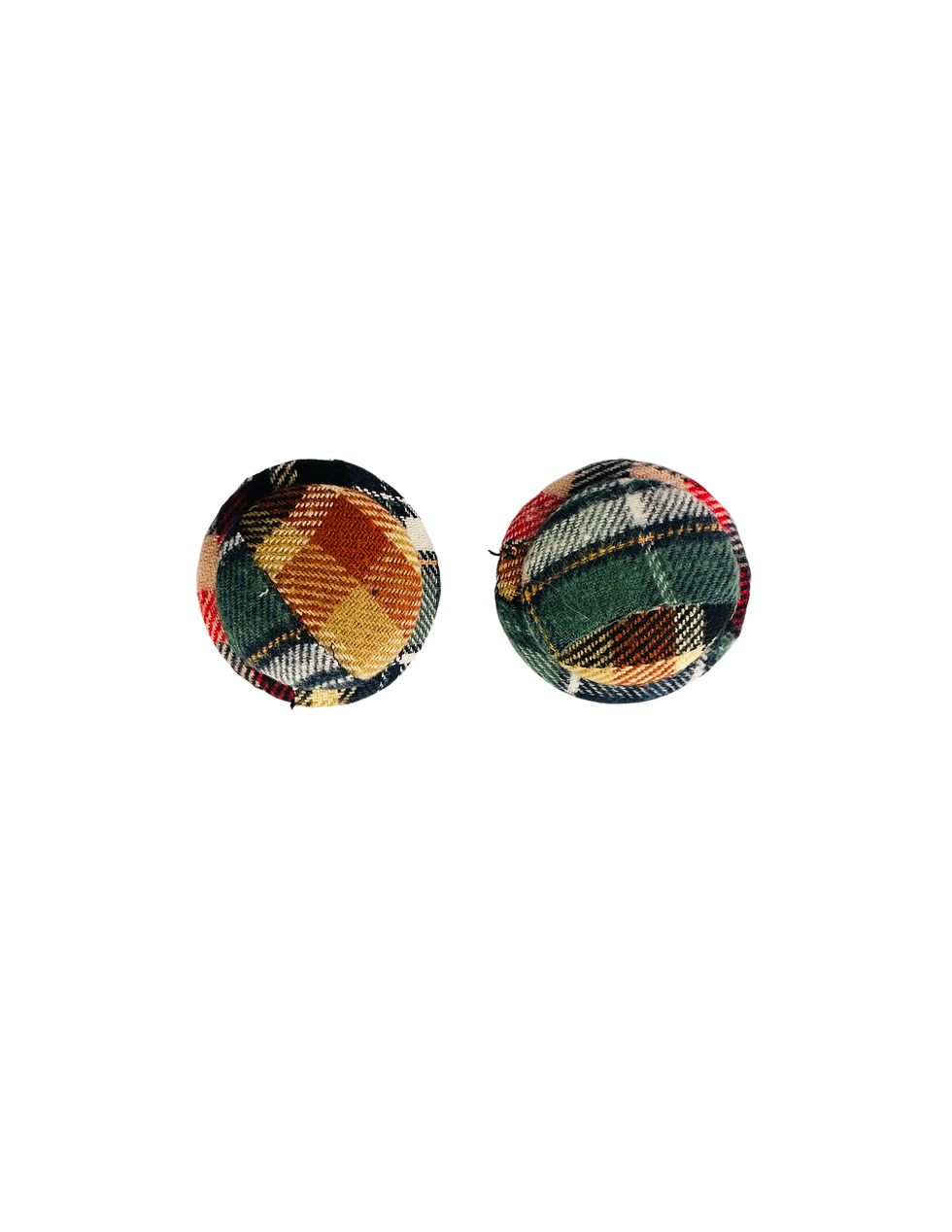 Mixed Flannel Girl Fran Studs