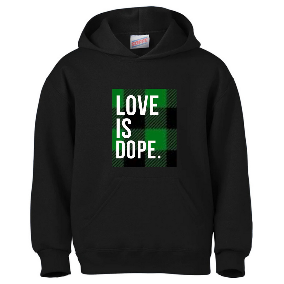 Thumbnail: Custom Love Is Dope Hoodie