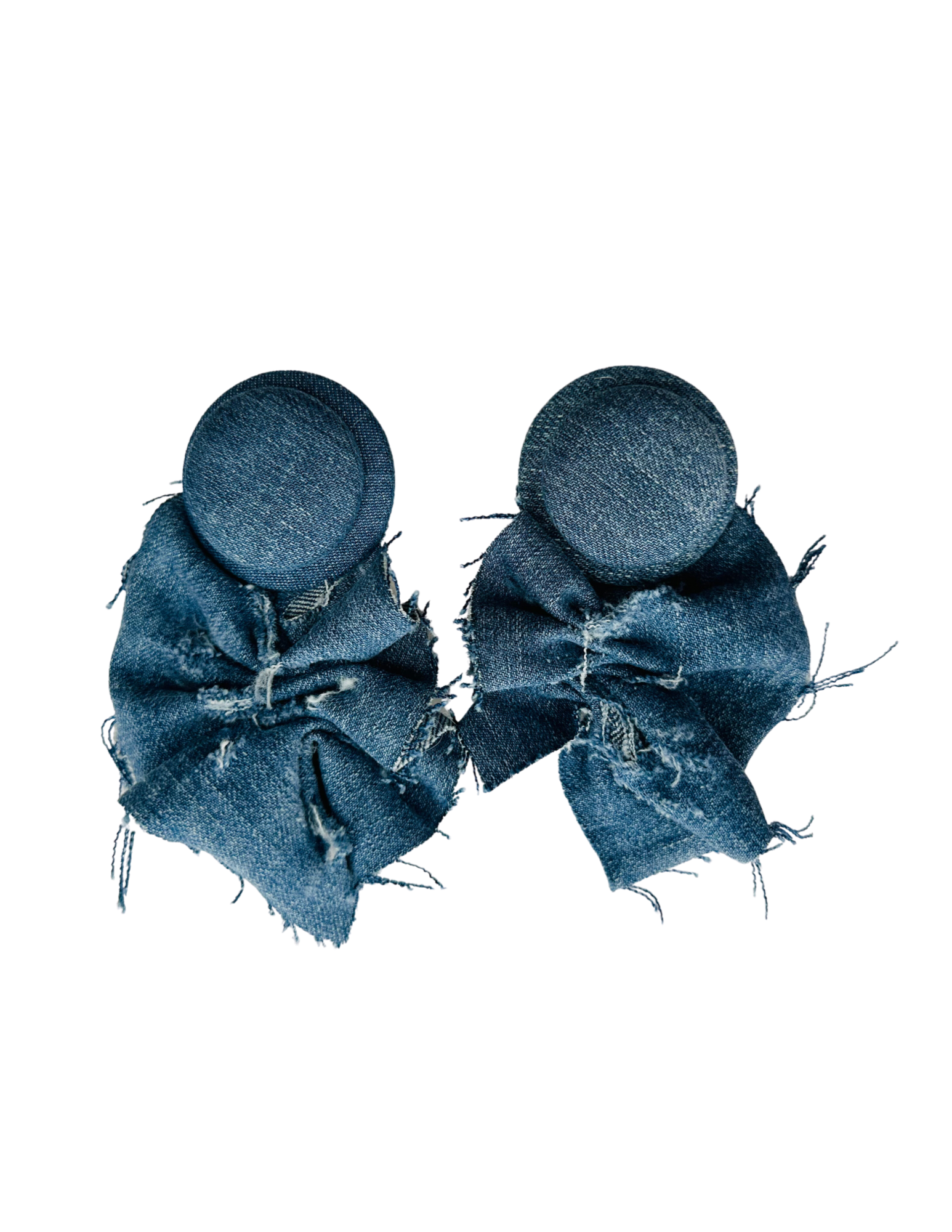 Denim Nova Drop Earrings