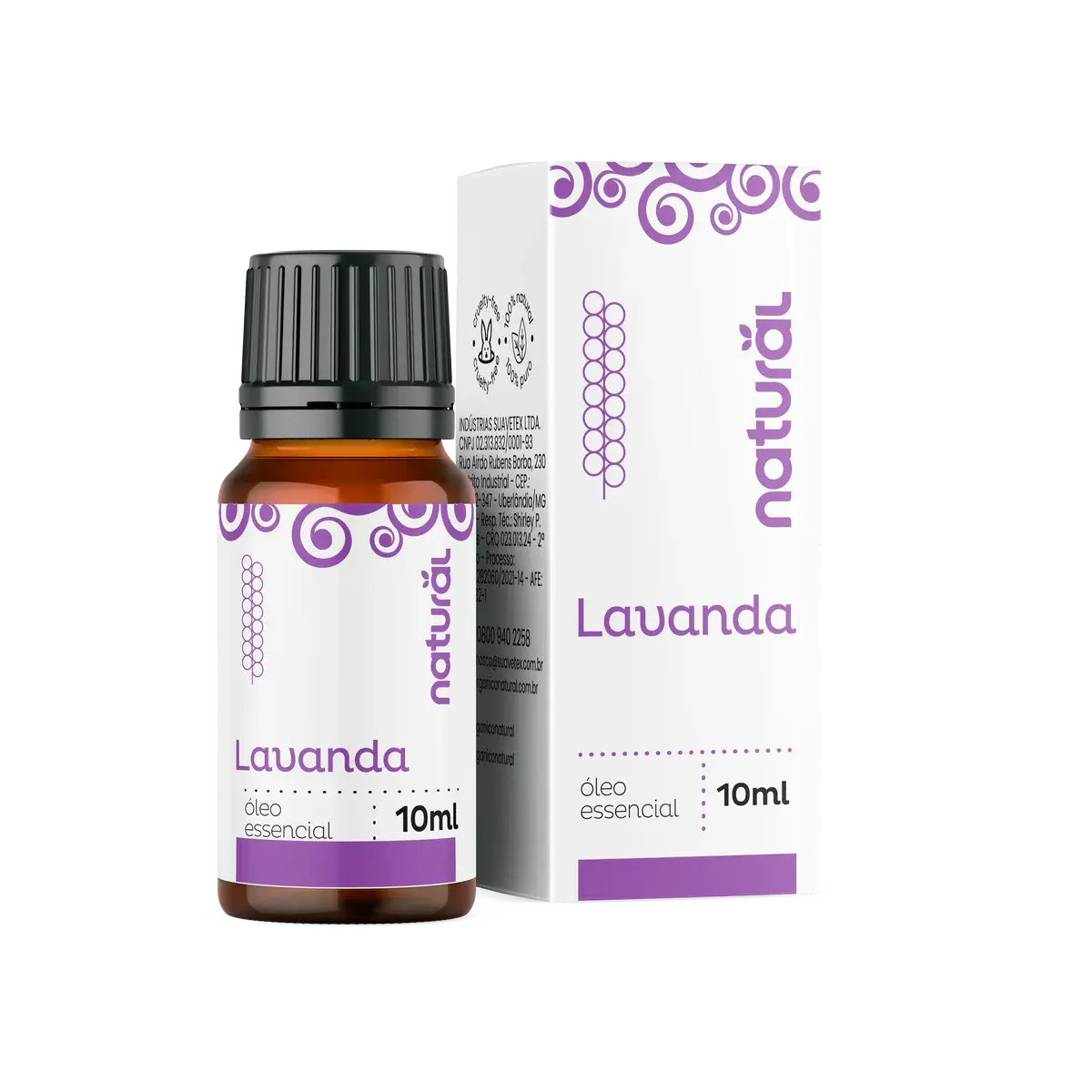 Ólelo Essencial de Lavanda Orgânico Natural