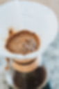 ろ過されたコーヒー