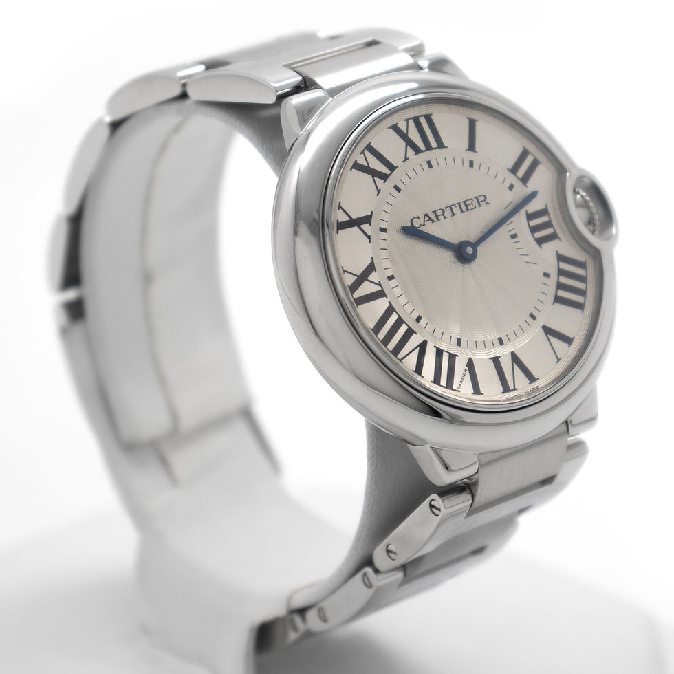 Thumbnail: Cartier Watch Ballon Bleu 36mm Quartz Stainless Steel Silver Dial 3005 ref W6901