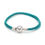 Thumbnail: Pandora Bracelet Moments Teal Multi-strand Turquoise Silky Cord 17.5CM (7inc)