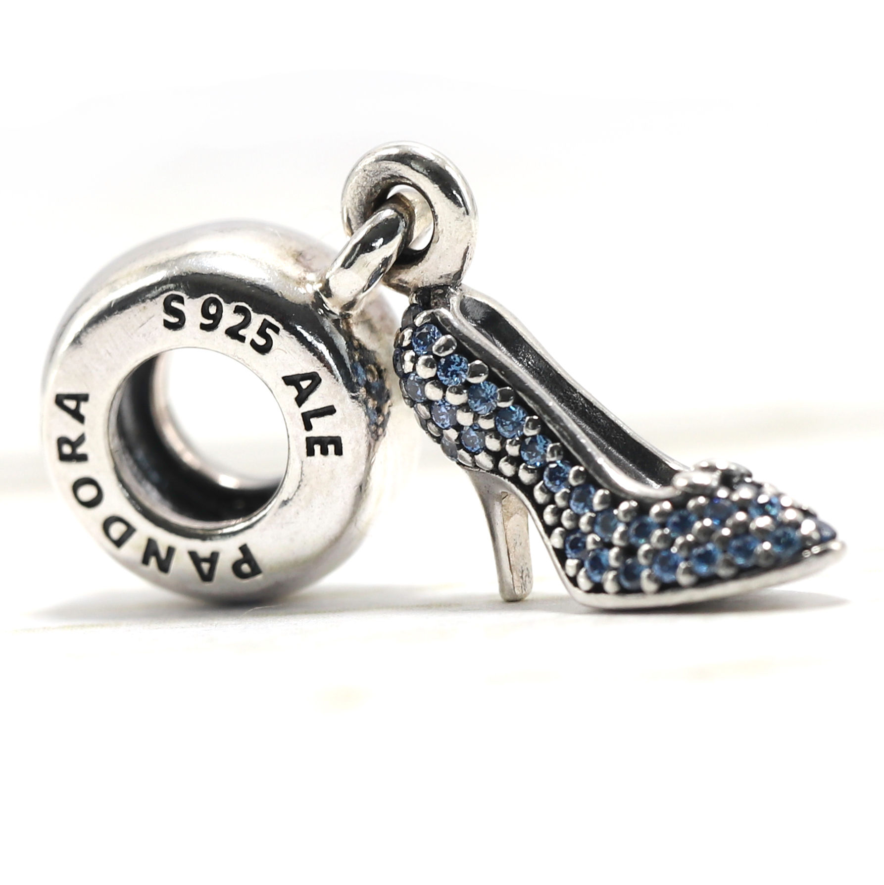Pandora Charm Cinderella Slipper Shoe ALE S925 Disney