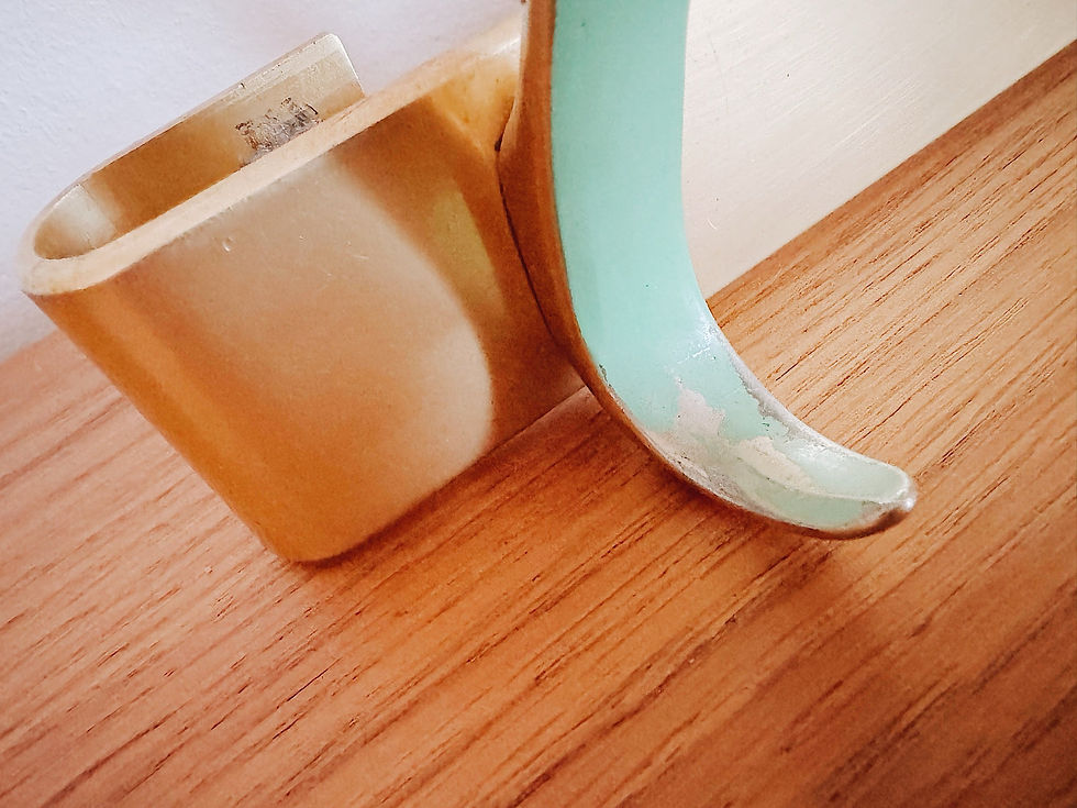 Thumbnail: Mid Century Coat and Hat Hook / Garderobenhaken MCM