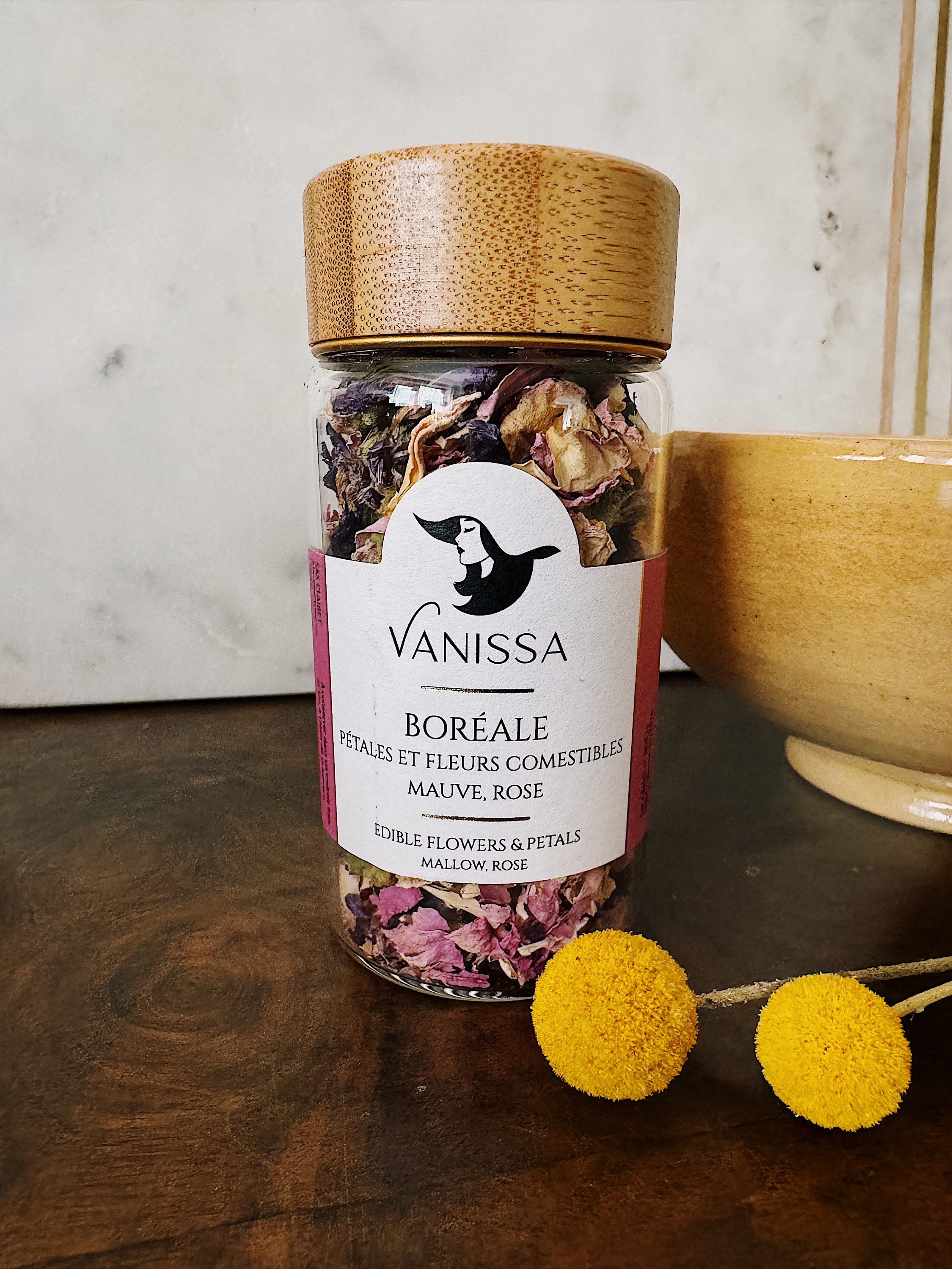 Boréale edible petals and flowers