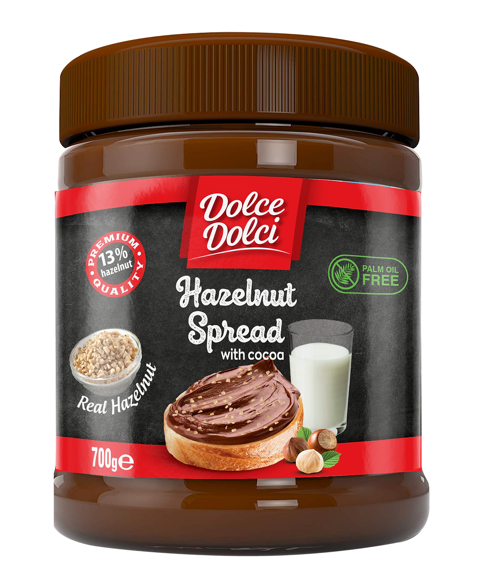 Dolce Dolci Hazelnut Spread With Hazelnut Particles Ozden Cikolata dolce-dolci-hazelnut-spread-with-hazelnut-particles-ozden-cikolata