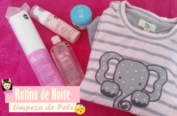 Limpeza de pele com produtos da Primark