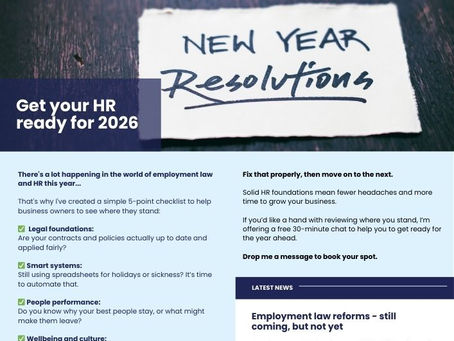 HR In-Focus January 2026 Newsletter Cover