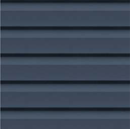 Midnight blue siding by Sechrist Builders - quality siding available in various colors.