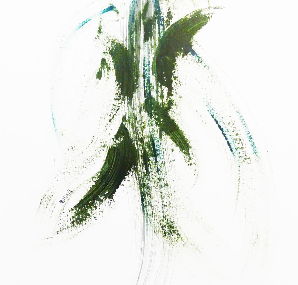 ©Création "Abstract ARI" Anne-Sophie Fratello artiste peintre