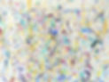 Sans titre 4 novembre 2023, peinture abstraite de l'artiste Anne-Sophie Fratello