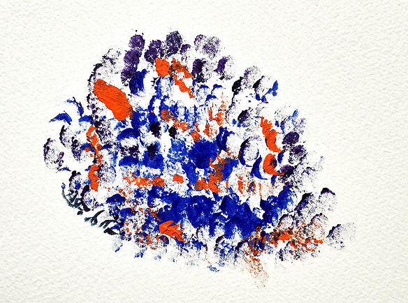 Terra 7 Peinture intuitive Anne-Sophie Fratello