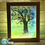 Thumbnail: Fused Glass Art in a LED lighted frame- Tree