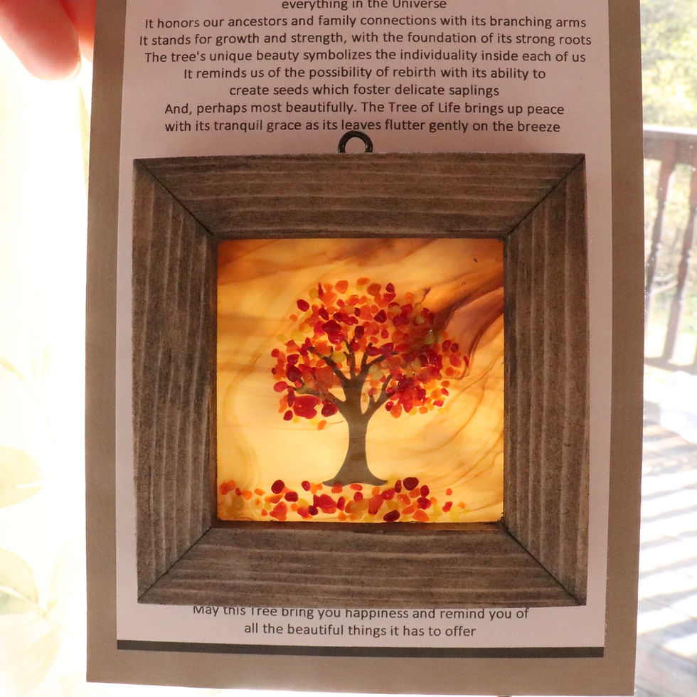 Thumbnail: Greeting Card with Framed Tree - The Gift of a Tree