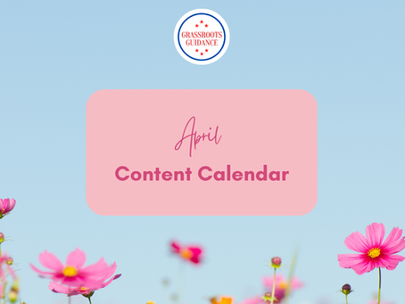 April Content Calendar