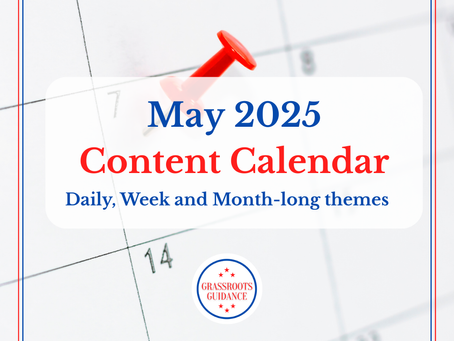 May Content Calendar