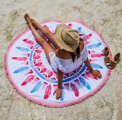 Round Beach Towel