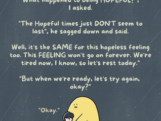 "Hope is a double-edged sword", she said.