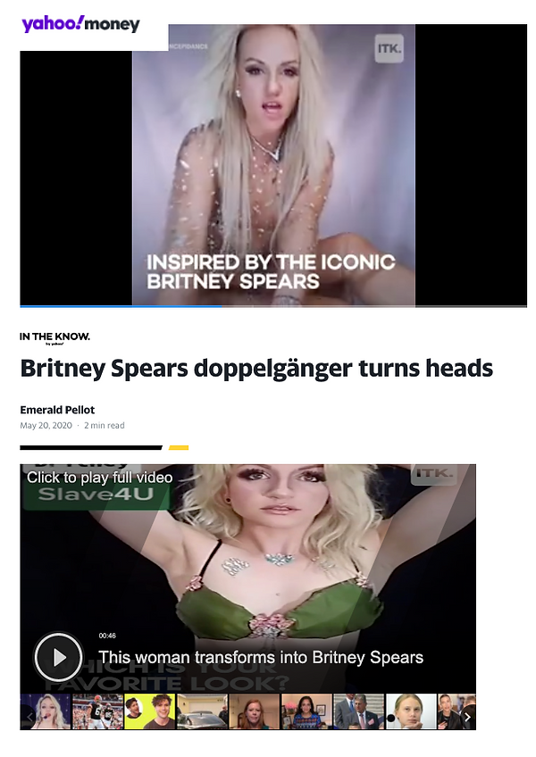 Allegra DuVal as Britney Spears