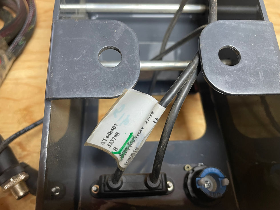 Thumbnail: John Deere Track Harvester Bracket & Wiring
