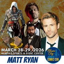 Blues City Comic Con 2026: Matt Ryan