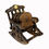 Thumbnail: Wooden Coaster set of 6, Chair shape