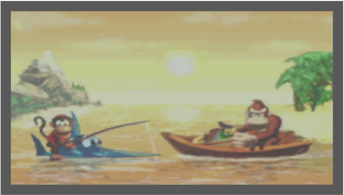 Donkey Kong Country (Game Boy Advance) - Funky Fishing