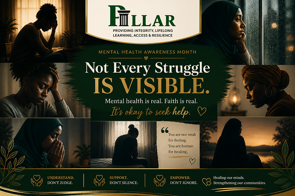 Mental Health Awareness Month: Why We Must Talk About the Pain Our Communities Carry