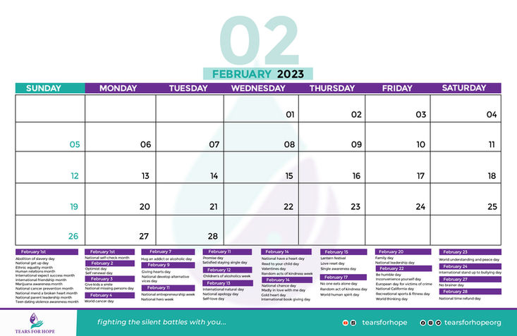 February Calendar