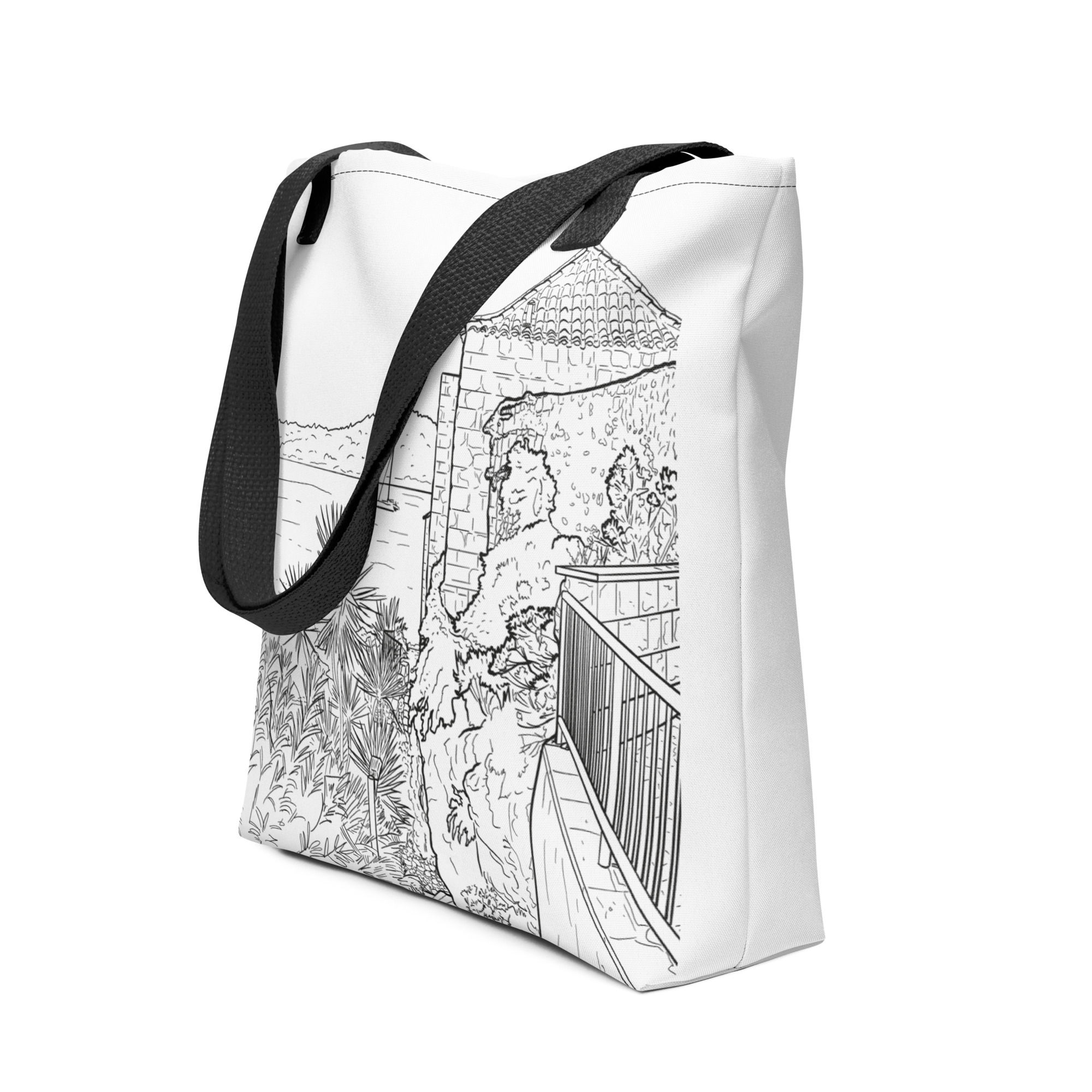 Adult Coloring Tote Bag! Ports of Call: Dubrovnik, Croatia - Cruise Activity