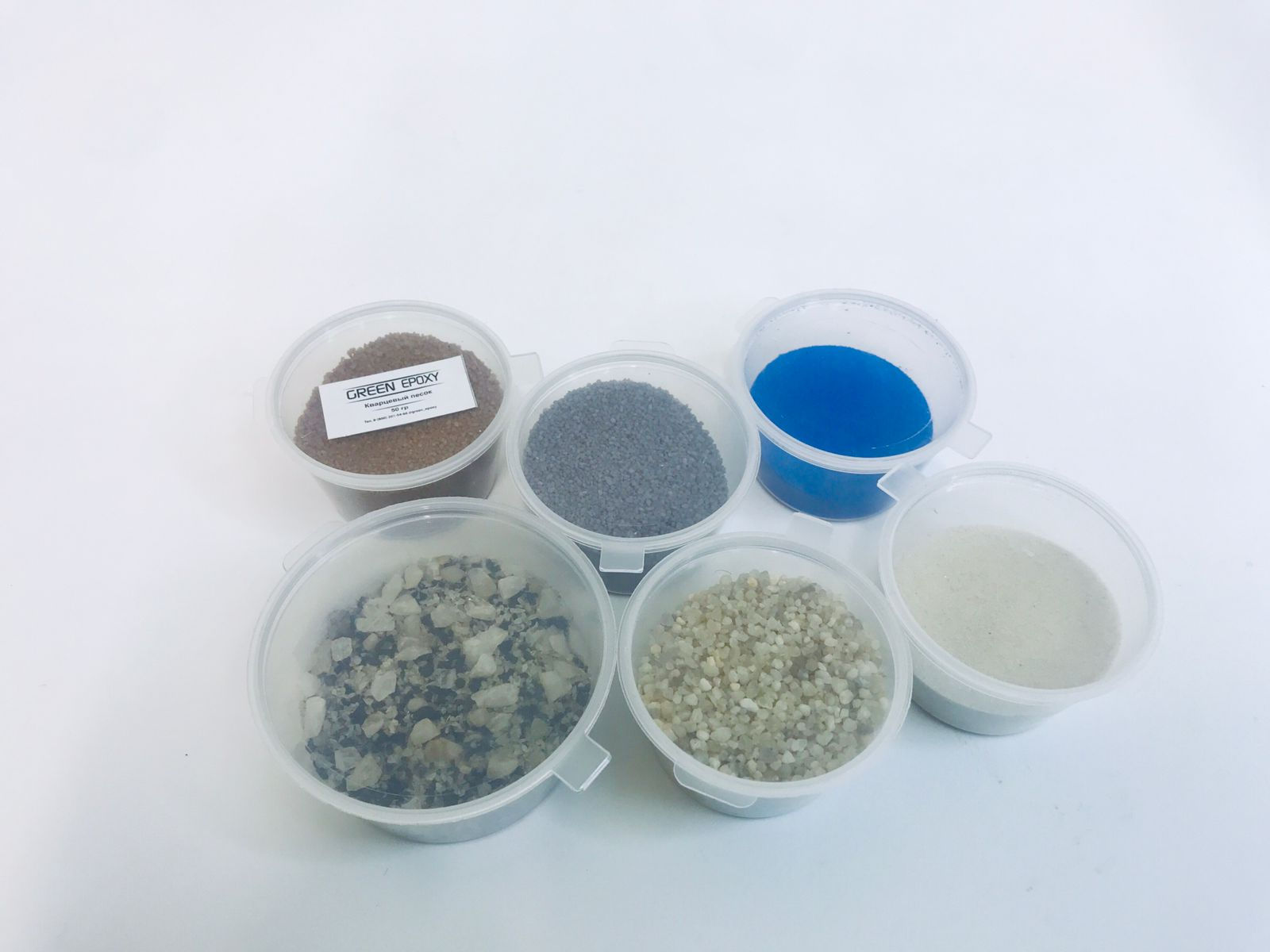 Кварцевый песок с графитовой крошкой