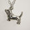 Thumbnail: Basset Hound Sterling Silver Necklace