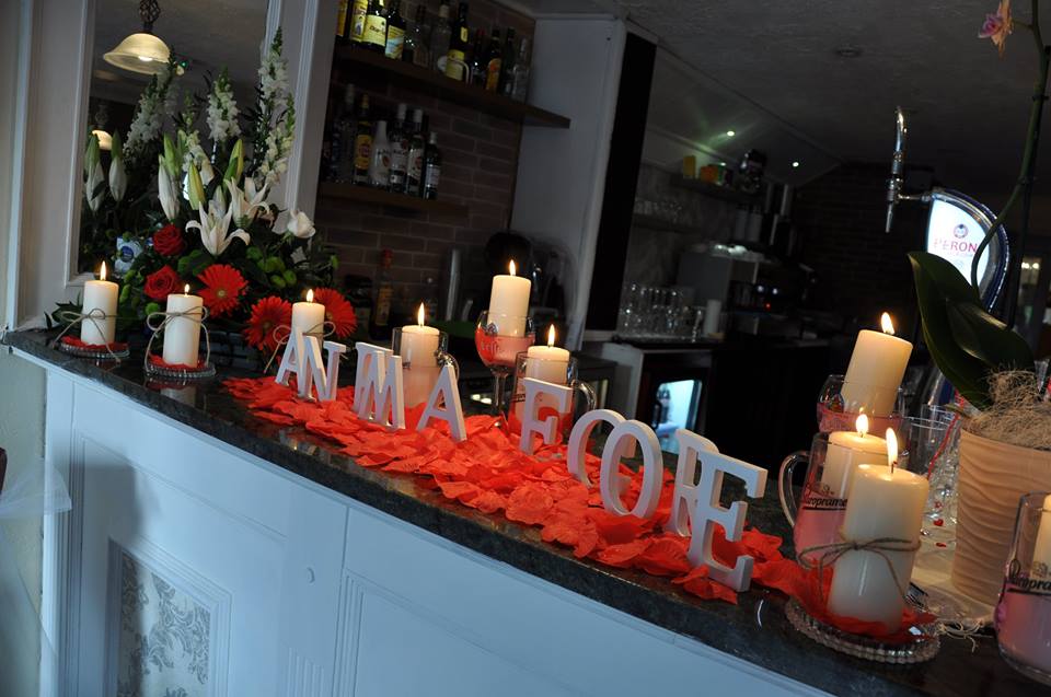 Arranged Food and Objects